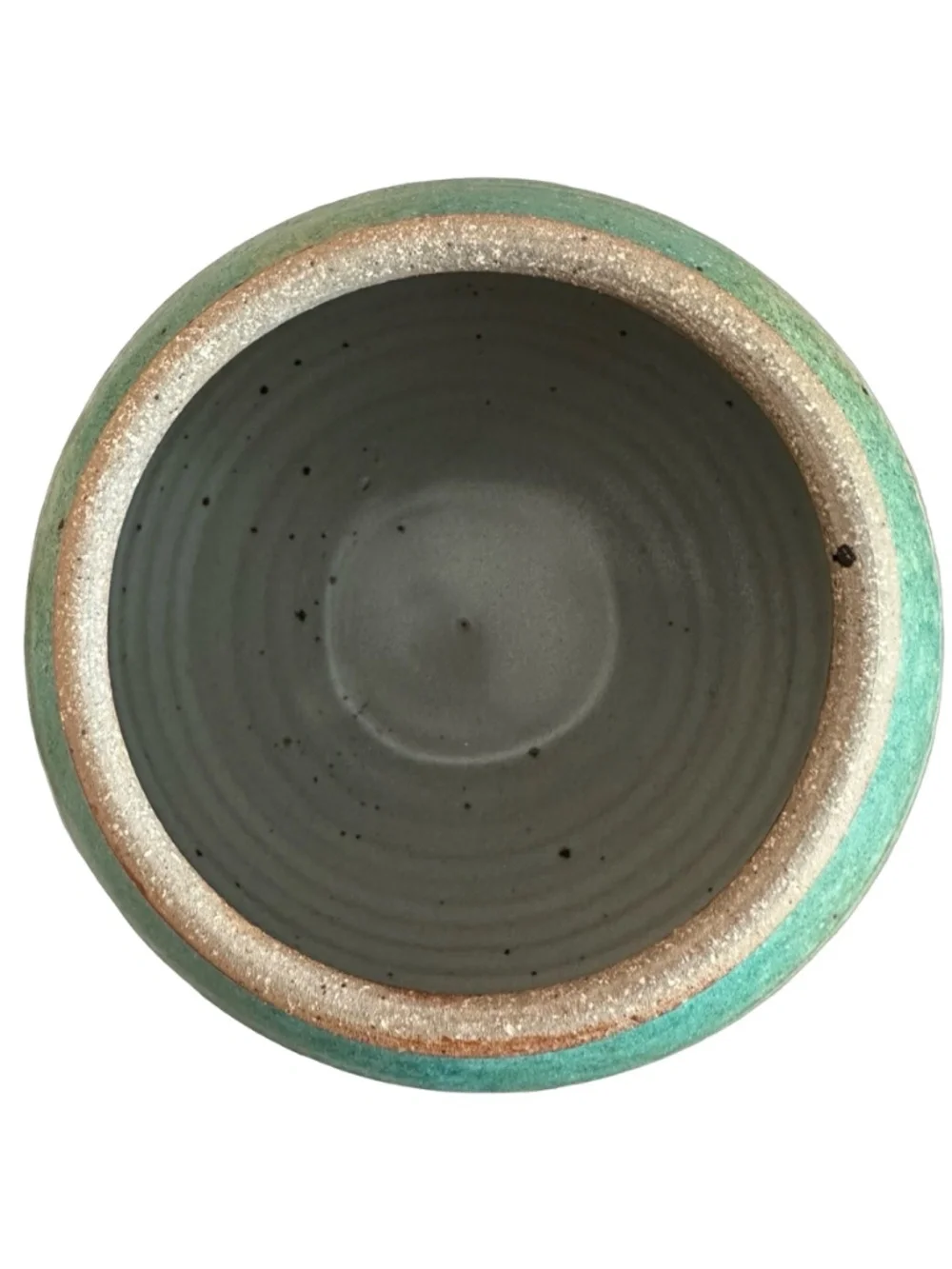 Studio Art Pottery Handmade  Stoneware Crock Jar 7.5” Artisan Rustic Earth Tones